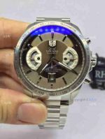 Knockoff Tag Heuer Carrera Calibre 17 Swiss Watch Stainless Steel Coffee surface